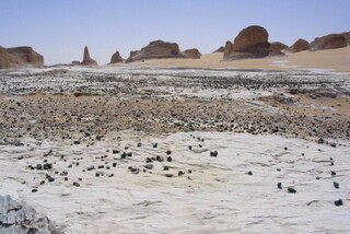 Ägypten/Al-Wadi al-dschadid, Gouvernement/Qasr el-Farafra (Qasr al Farafirah)/Weiße Wüste