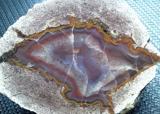 Deutschland/Sachsen/Zwickau, Landkreis/St. Egidien, Gemeinde/St. Egidien, Ortsteil/Achatfundstelle nördlich der ehemaligen Nickelhütte