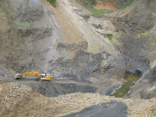 Deutschland/Hessen/Gießen, Bezirk/Lahn-Dill-Kreis/Greifenstein/Ulmtal/Allendorf/Alter Stein, Steinbruch