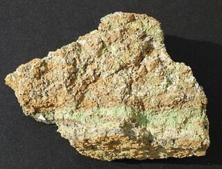 Garnierit (Nickelerz) in Laterit