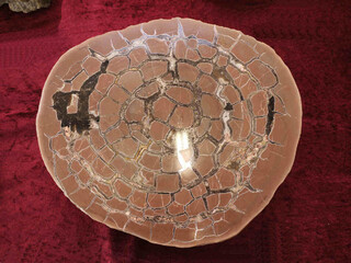 Polen/Dolnośląskie (Niederschlesien), Woiwodschaft/Zlotoryjski (Goldberg), Powiat/Schönau an der Katzbach (Świerzawa)/Neukirch (Nowy Kosciol)/Septarien-Fundstelle (Czerwony Kamien)