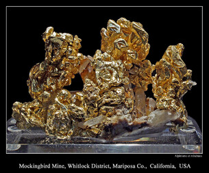 USA/Kalifornien (California)/Mariposa County/Bagby-Mariposa-Mount Bullion-Whitlock District/Whitlock District/Whitlock/Mockingbird Mine
