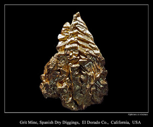 USA/Kalifornien (California)/El Dorado County/Georgetown District/Spanish Dry Diggings/Grit Mine