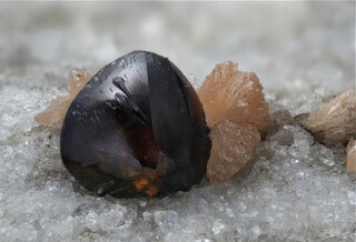 Schweiz/Wallis, Kanton/Goms, Bezirk/Binntal/Binn/Albrunhorn-Schinhorn-Gebiet/Bochtehorn (Bochtenhorn)/Anatas-Titanit-Kluft