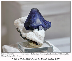 USA/Kalifornien (California)/San Benito County/New Idria District/Dallas Gem Mine Area/Dallas Gem Mine (Benitoite Mine)