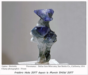 USA/Kalifornien (California)/San Benito County/New Idria District/Dallas Gem Mine Area/Dallas Gem Mine (Benitoite Mine)