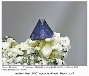 USA/Kalifornien (California)/San Benito County/New Idria District/Dallas Gem Mine Area/Dallas Gem Mine (Benitoite Mine)