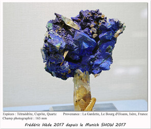 Frankreich/Auvergne-Rhône-Alpes, Région/Isère, Département/Grenoble, Arrondissement/Le Bourg-d’Oisans/Mine de la Gardette