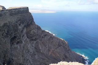 Spanien/Kanarische Inseln/Lanzarote/Haría, Municipio/Lavafall bei Guinate