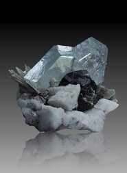 China/Sichuan, Provinz/Mianyang, Stadt/Pingwu, Kreis/Xuebaoding, Berg/Huya Township/Huya (Xuebaoding) W-Sn-Be-Lagerstätte