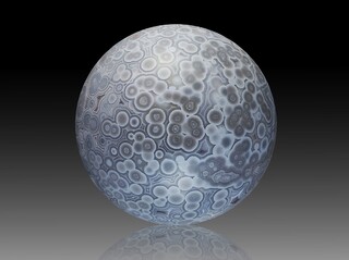 Brasilien/Brasilianischer Spitzen-Achat ( brazilian Lace-Agate )