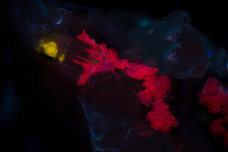 Tschechien/Karlovarský kraj (Karlsbad)/Sokolov, Okres (Falkenau)/Horní Slavkov, Obec (Schlaggenwald, Gemeinde)/Krásno, Město (Schönfeld)/Huberstock (Hubr; Huber open pit; Hubský peň)