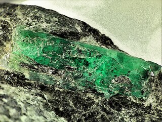 Österreich/Salzburg/Zell am See, Bezirk (Pinzgau)/Bramberg am Wildkogel, Gemeinde/Habach, Katastralgemeinde/Habachtal/Leckbachgraben (Leckbachrinne)/Smaragdlagerstätte