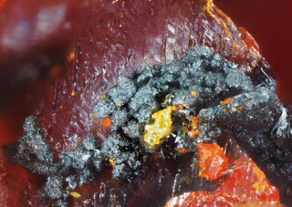 China/Hunan, Provinz/Changde, Präfektur/Shimen, Kreis/Jiepaiyu As-Lagerstätte/Jiepaiyu Mine (Shimen Mine; Realgar Mine)