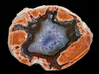 Deutschland/Sachsen/Zwickau, Landkreis/St. Egidien, Gemeinde/St. Egidien, Ortsteil/Achatfundstelle nördlich der ehemaligen Nickelhütte