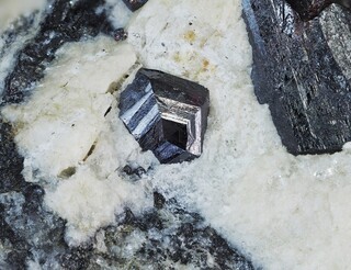 Schweiz/Wallis, Kanton/Goms, Bezirk/Binntal/Binn/Giessen/Calcitkluft an der Binna