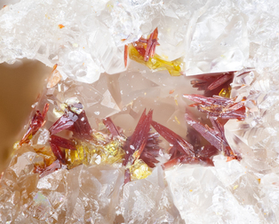 Frankreich/Auvergne-Rhône-Alpes, Région/Allier, Département/Montluçon, Arrondissement/Echassières/Les Montmins (Sainte Barbe filon)