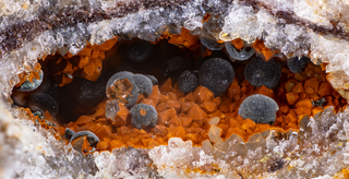 Frankreich/Auvergne-Rhône-Alpes, Région/Allier, Département/Montluçon, Arrondissement/Echassières/Les Montmins (Sainte Barbe filon)