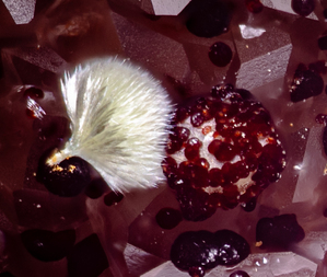 Frankreich/Auvergne-Rhône-Alpes, Région/Allier, Département/Montluçon, Arrondissement/Echassières/Les Montmins (Sainte Barbe filon)