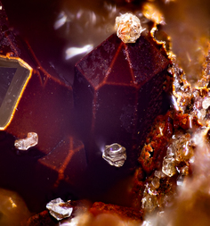 Frankreich/Auvergne-Rhône-Alpes, Région/Allier, Département/Montluçon, Arrondissement/Echassières/Les Montmins (Sainte Barbe filon)