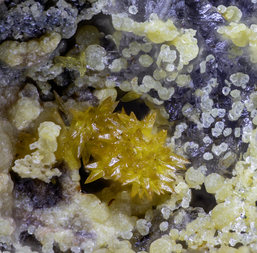 Frankreich/Auvergne-Rhône-Alpes, Région/Allier, Département/Montluçon, Arrondissement/Echassières/Les Montmins (Sainte Barbe filon)