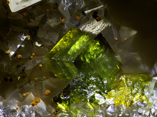 Frankreich/Auvergne-Rhône-Alpes, Région/Allier, Département/Montluçon, Arrondissement/Echassières/Les Montmins (Sainte Barbe filon)