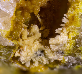 Frankreich/Auvergne-Rhône-Alpes, Région/Allier, Département/Montluçon, Arrondissement/Echassières/Les Montmins (Sainte Barbe filon)